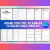 100 قالب مخطط قابل للتعديل من CANVA لـ KDP Interior، والمجلات، والمخطط الرقمي