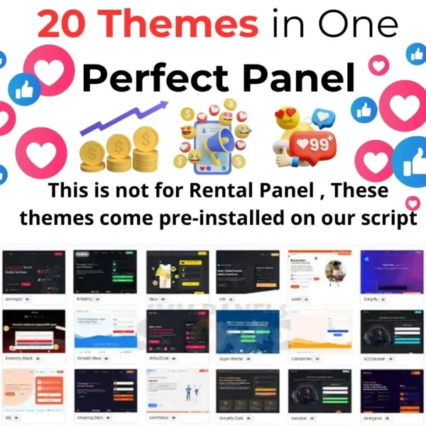 برنامج Perfect Panel Script – يتضمن 20 موضوعًا مميزًا