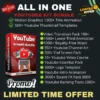 مراجعة مجموعة Mega Bundle المتميزة All-in-1 YouTuber Kit